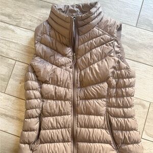 Athleta Beige Quilted Vest